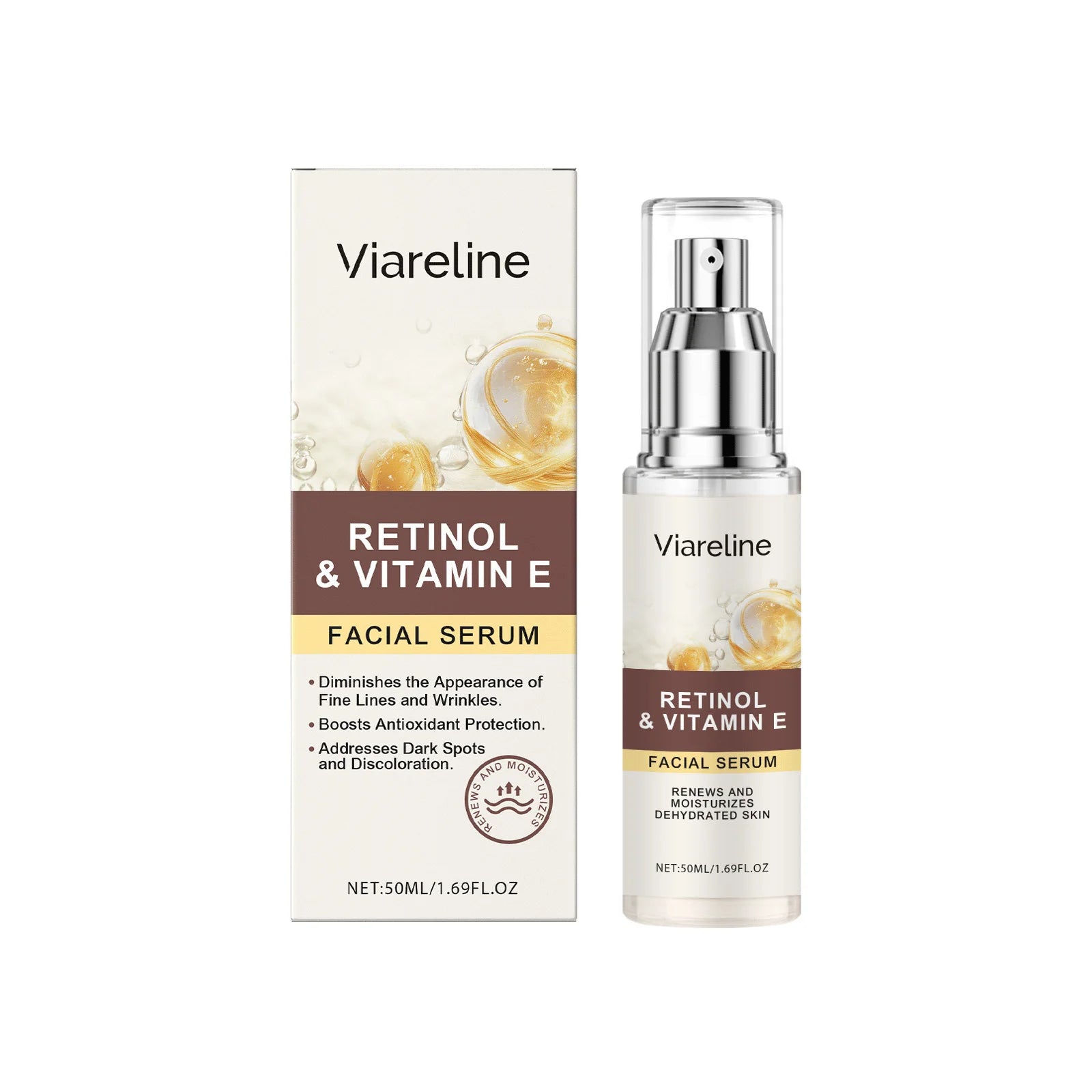 Viareline Face Serum 50ml – Oil Control & Brightening Skincare