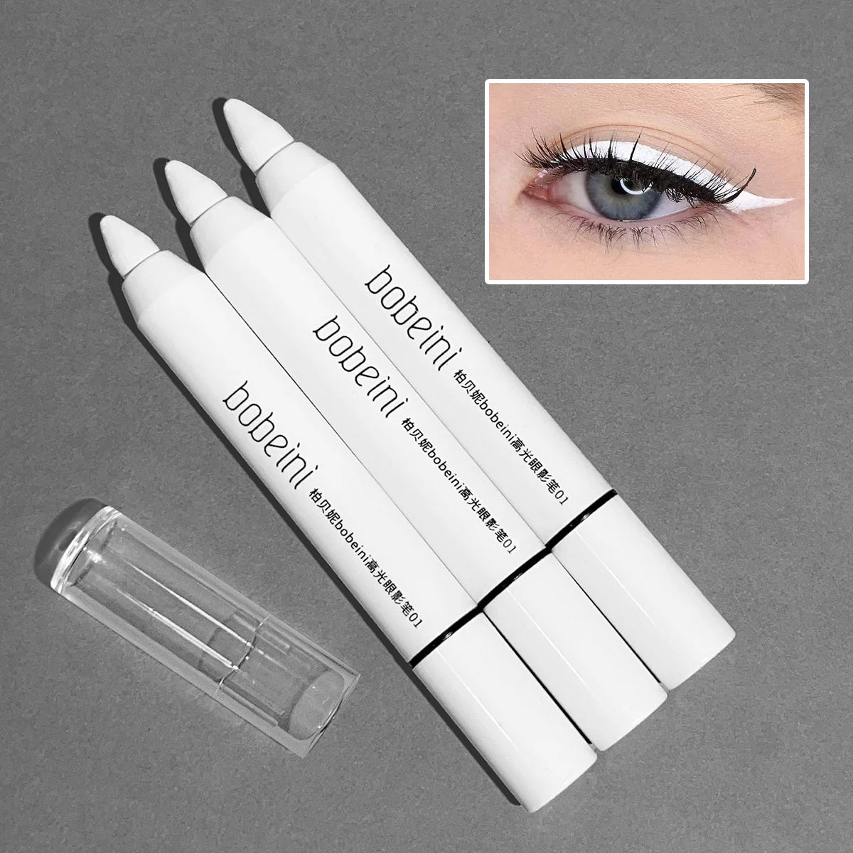 Silkworm Eyeshadow & Highlighter Stick – Matte & Pearlescent Brightening Pencil