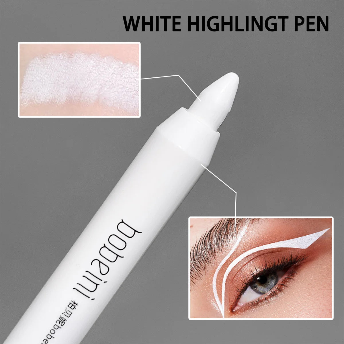 Silkworm Eyeshadow & Highlighter Stick – Matte & Pearlescent Brightening Pencil