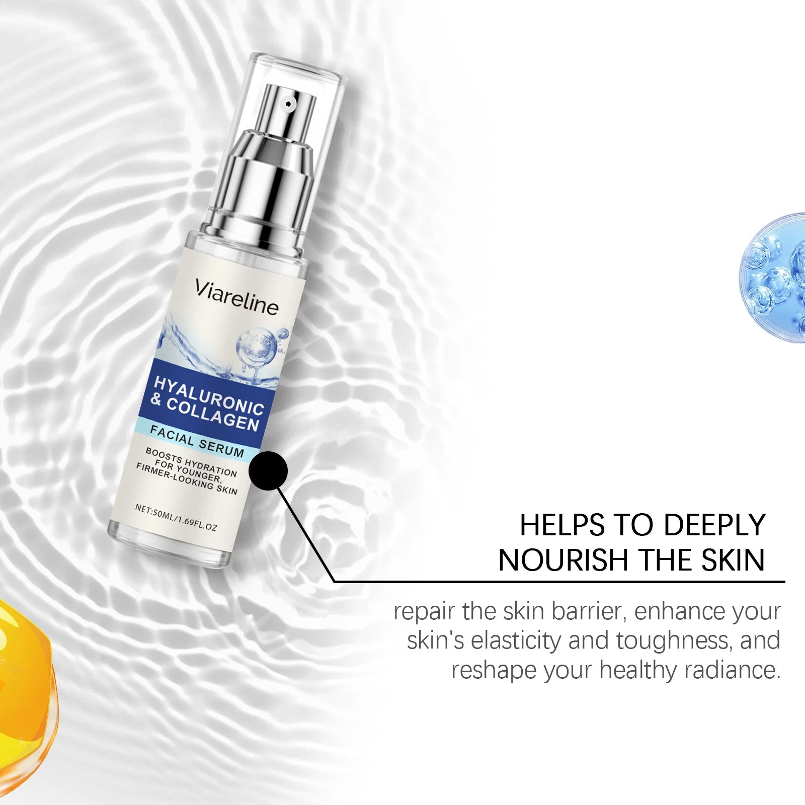Viareline Face Serum 50ml – Oil Control & Brightening Skincare