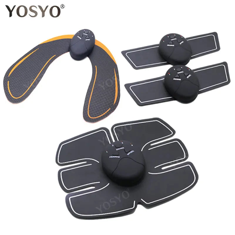 EMS Wireless Muscle Stimulator – Smart Abs & Body Slimming Trainer