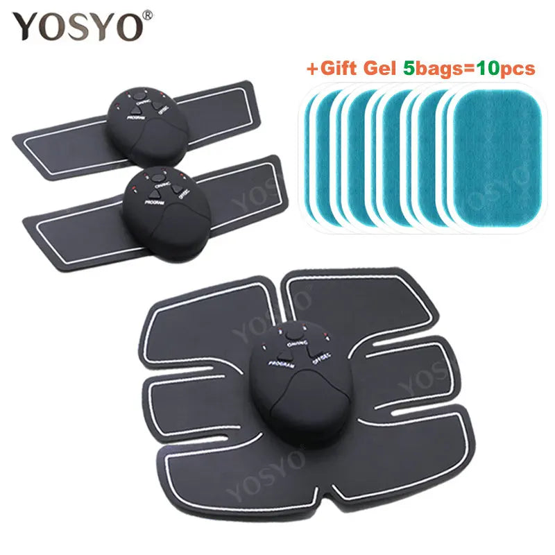 EMS Wireless Muscle Stimulator – Smart Abs & Body Slimming Trainer