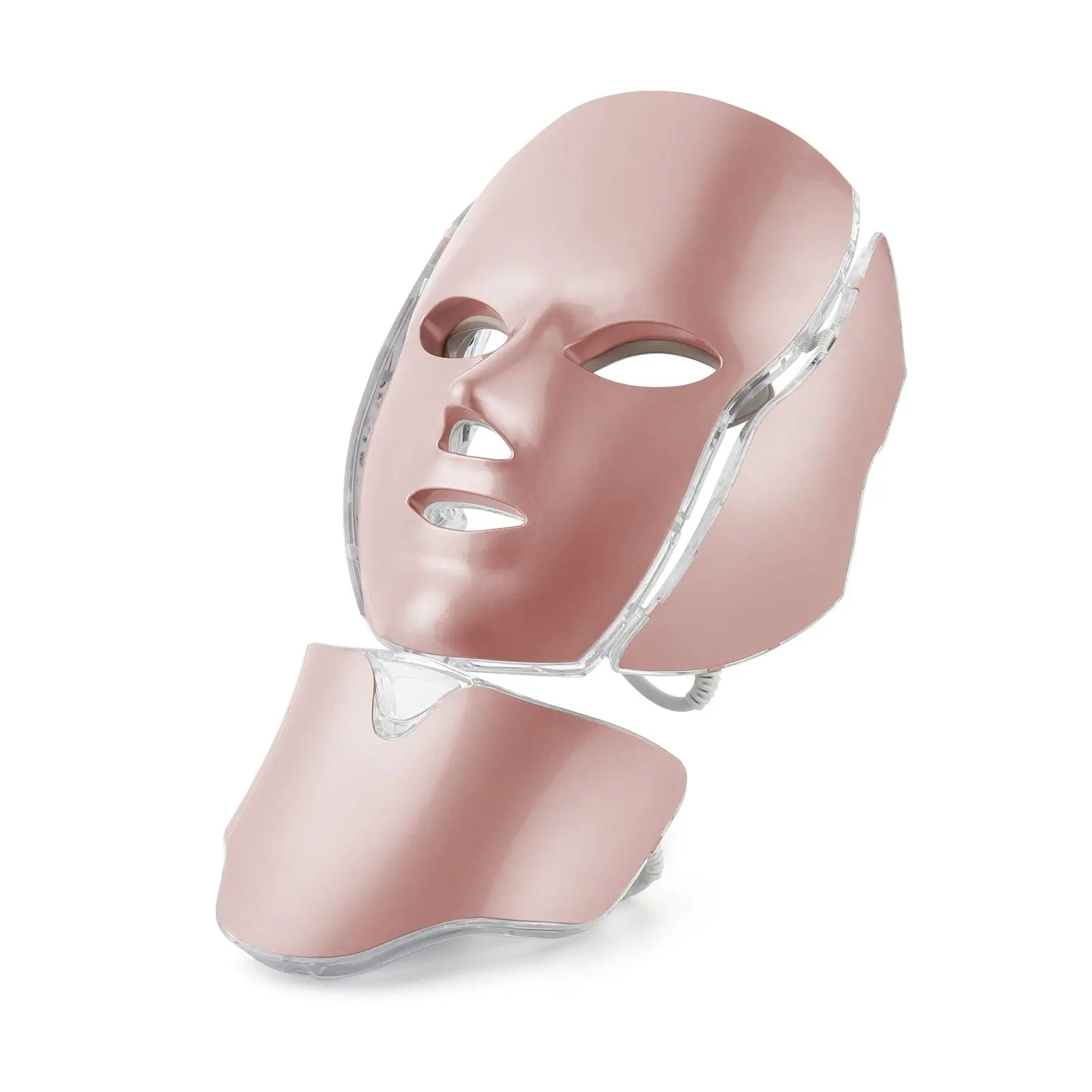 Foreverlily 7-Color LED Facial & Neck Mask – Skin Rejuvenation & Acne Therapy