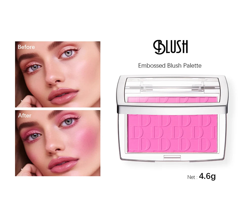 Matte Face Blush Powder – Natural Cheek Tint & Contour