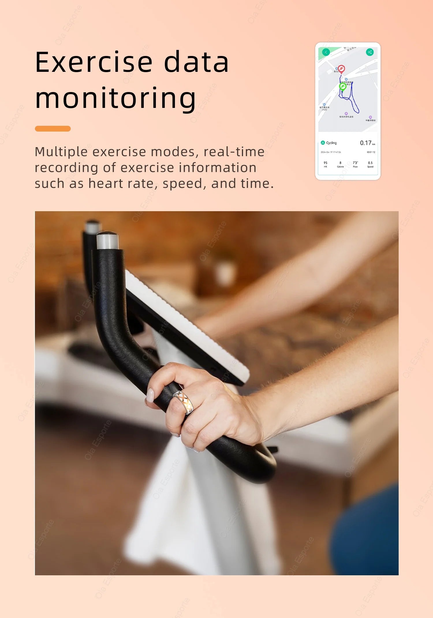 Smart Ring for Xiaomi – Heart Rate, SpO2 & Sleep Monitor Fitness Tracker