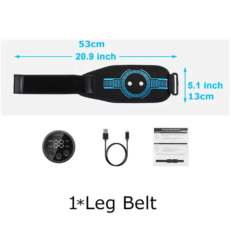 Smart EMS Abdominal Toning Belt – Muscle Stimulator for Waist, Arms & Legs