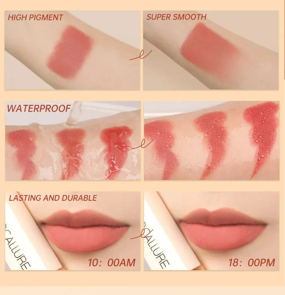 FOCALLURE 16 Shades Matte Lipstick Set – Waterproof, High-Pigment, Natural Finish: