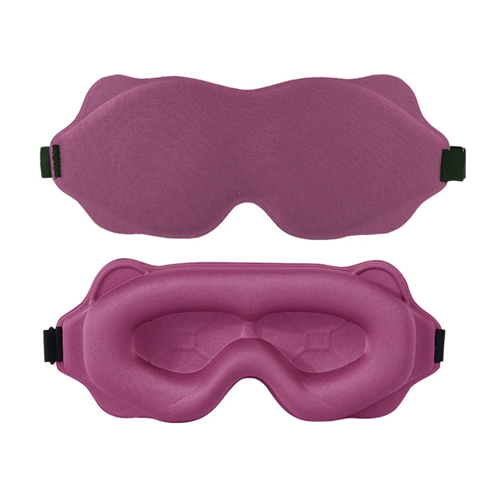 3D Sleep Mask – Soft, Light-Blocking Eye Mask for Travel & Night Use
