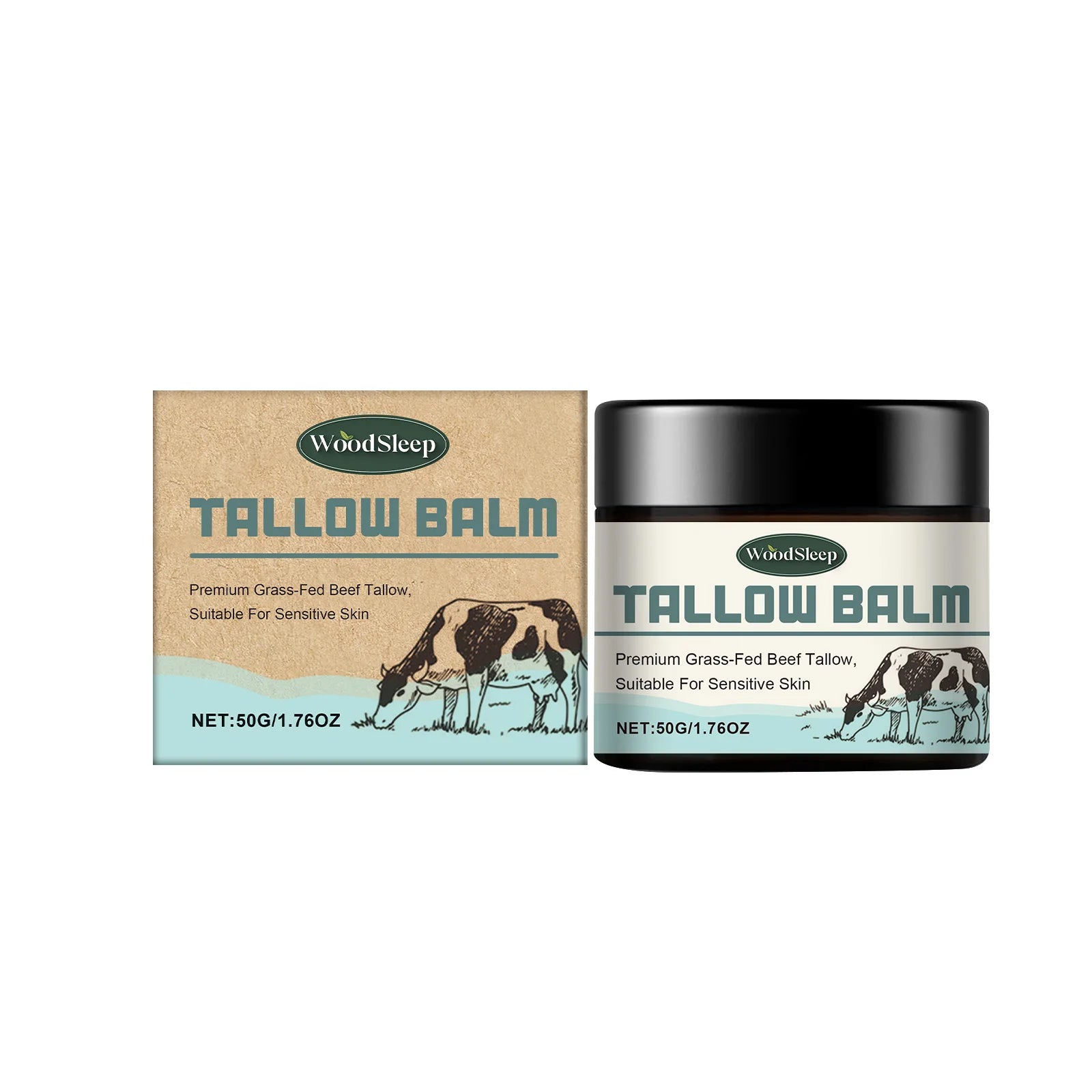 Beef Tallow Balm – Nourishing Moisturizer for Dry & Damaged Skin