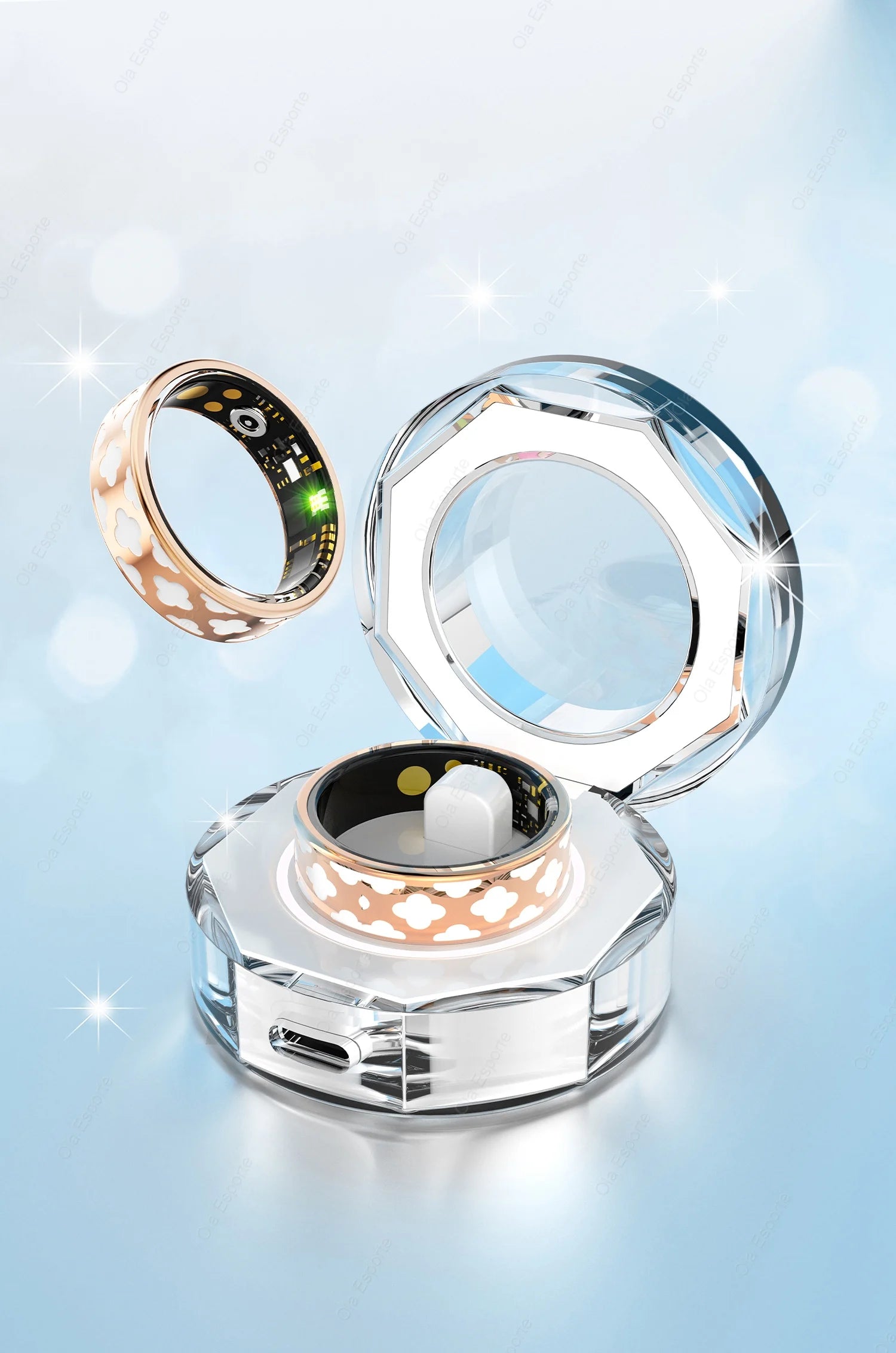 Smart Ring for Xiaomi – Heart Rate, SpO2 & Sleep Monitor Fitness Tracker