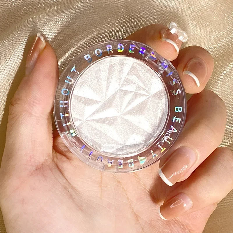 Shimmer Diamond Glow Highlighter – 2-Color Palette for Radiant Skin & Contour