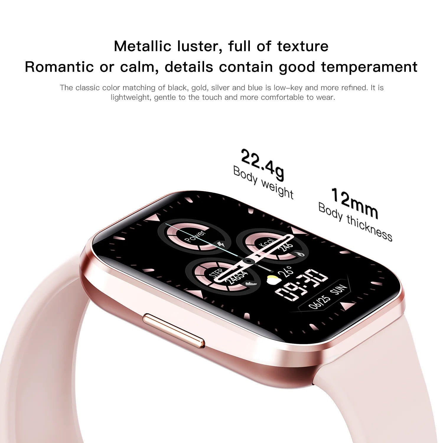 2025 Luxury Smartwatch – Waterproof Fitness Tracker for Men & Women