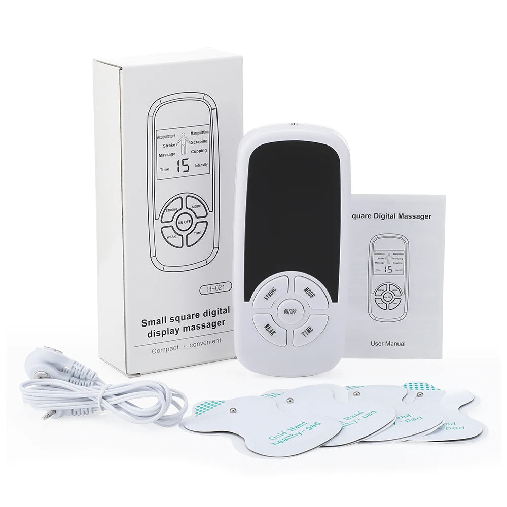 EMS Electric Muscle Stimulator – TENS Massager for Back, Neck & Body