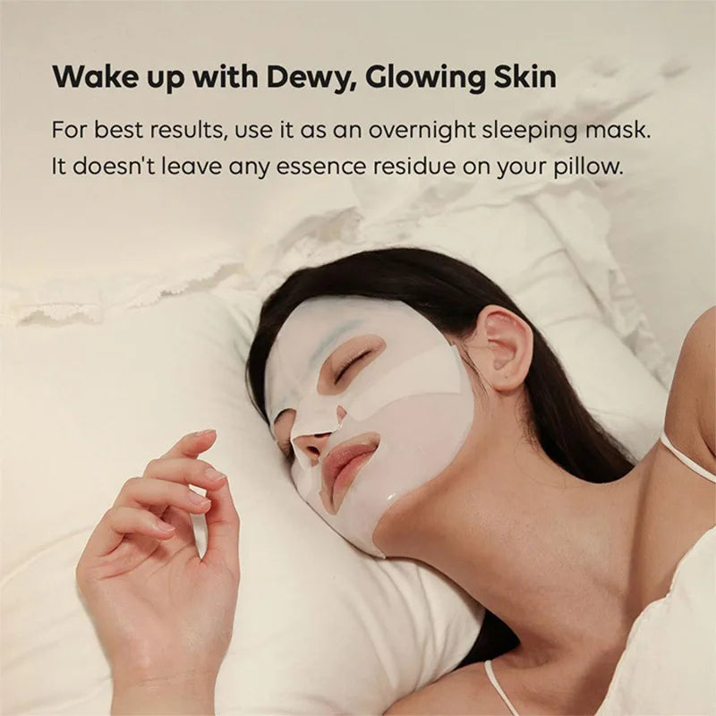 Bio Collagen Face Mask – Deep Hydrating & Brightening Overnight Skincare (1–20pcs)