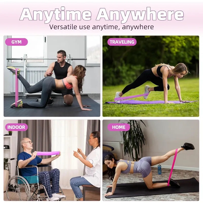 Resistance Band – Sports Belt for Strength Training, Stretching & Home Fitness