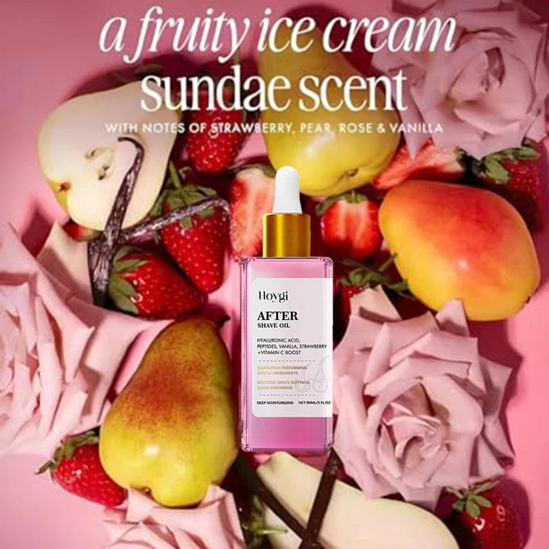 Strawberry Flavored Hair Aftershave Care Essential Oil: