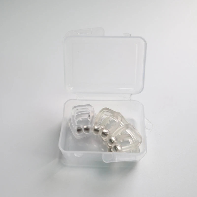 Magnetic Anti-Snoring Nose Clip – Silicone Sleep Aid for Easy Breathing