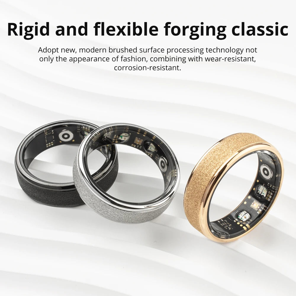 COLMI R10 Smart Ring – Health, Sleep Monitor & 5ATM Waterproof with Charging Case