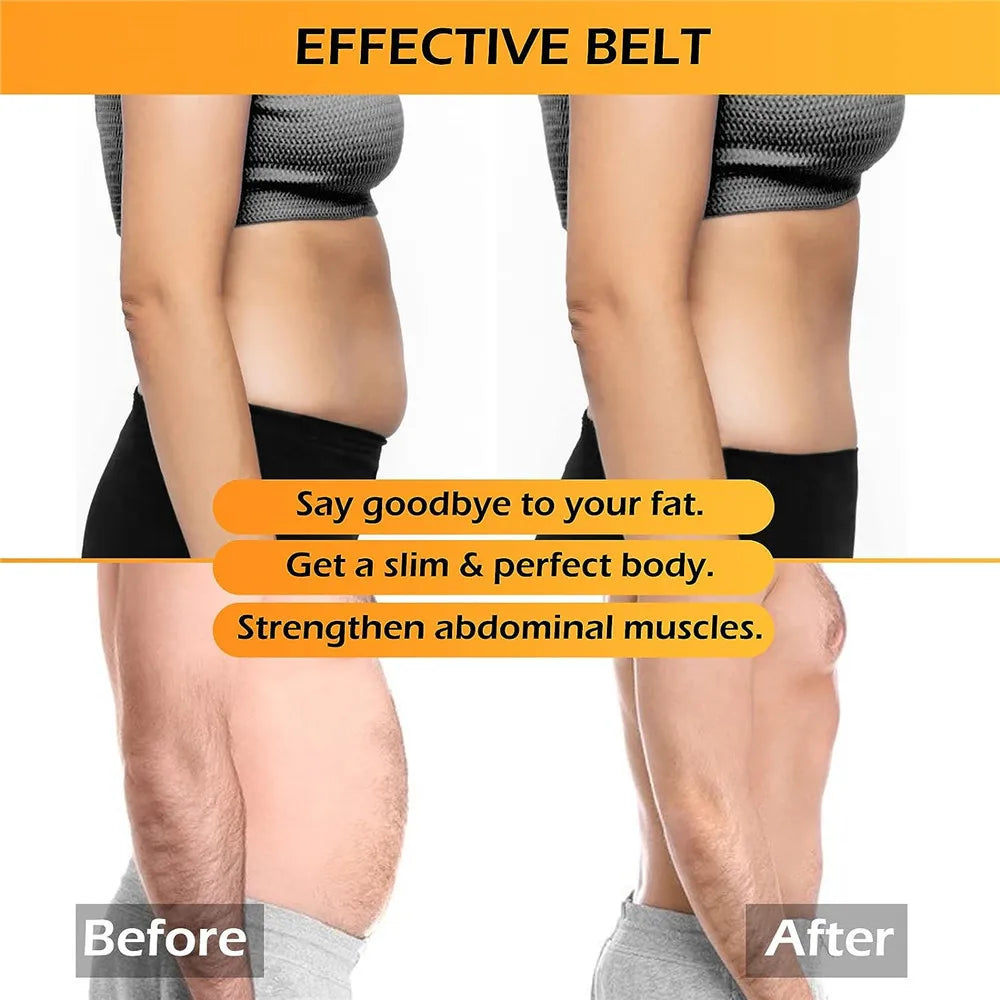 Smart EMS Abdominal Toning Belt – Muscle Stimulator for Waist, Arms & Legs