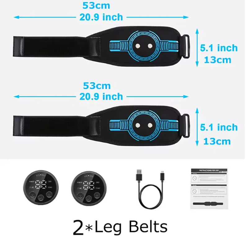 Smart EMS Abdominal Toning Belt – Muscle Stimulator for Waist, Arms & Legs