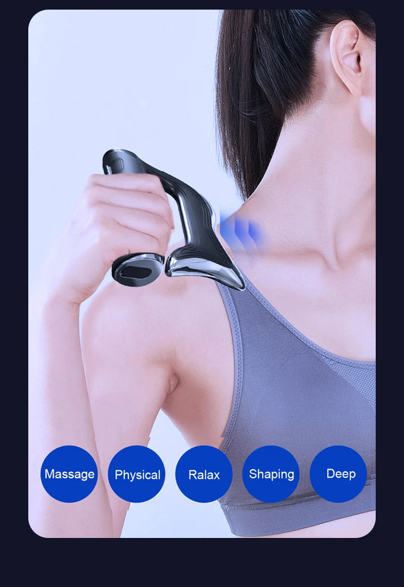 Electric Fascia Massage Microcurrent & Muscle Relief Tool