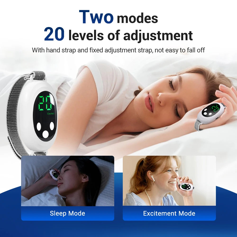 Smart Microcurrent Sleep Aid – Handheld Device for Stress & Insomnia Relief