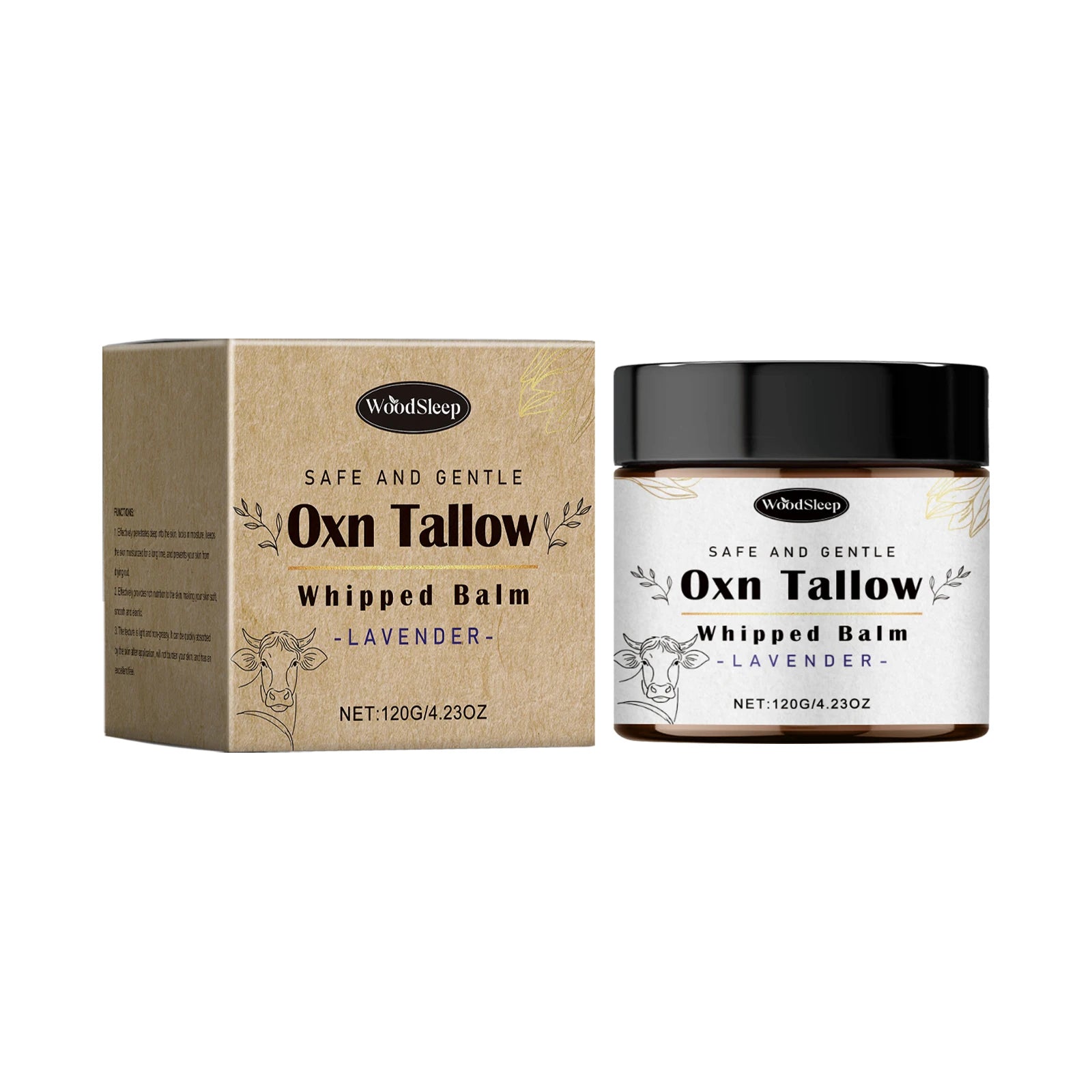 Beef Tallow Balm – Nourishing Moisturizer for Dry & Damaged Skin