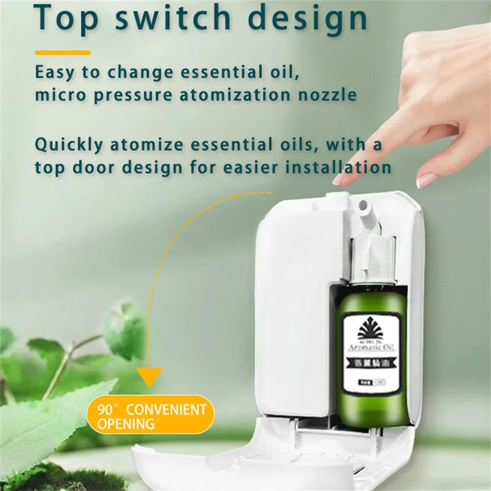 Bluetooth Aroma Diffuser – Wall-Mounted Essential Oil Scent Machine