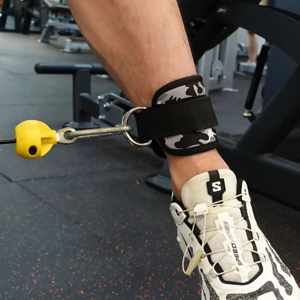 AOLIKES Adjustable Ankle/Wrist Cuffs – Padded Straps for Cable Glute Workouts