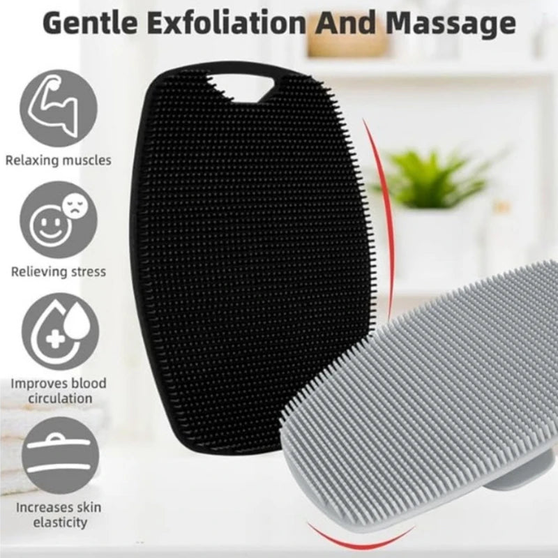 Soft Silicone Body Scrubber Brush