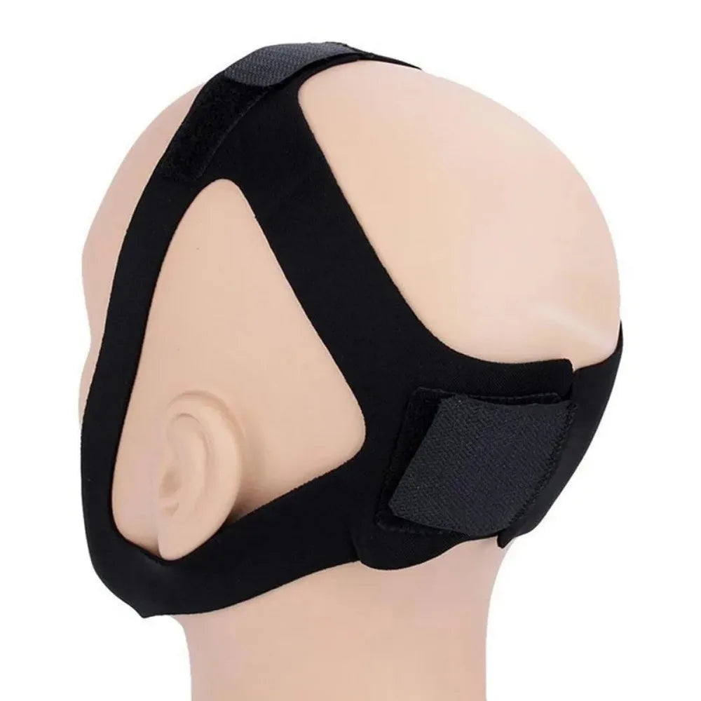 Anti-Snoring Chin Strap – Triangular Sleep Aid Mouth Guard for Men & Women