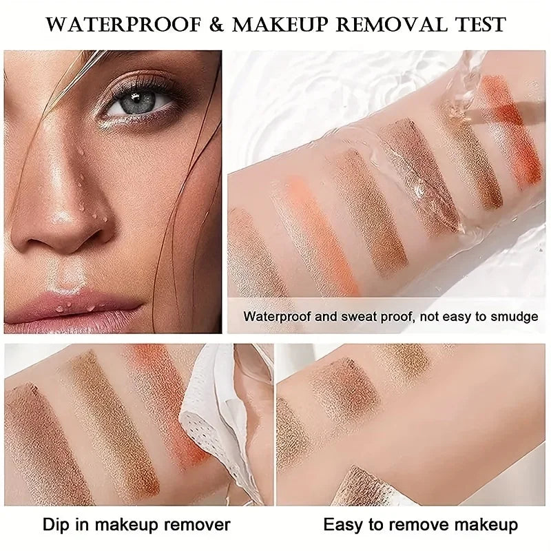 2-Color Gradient Eyeshadow Stick – Natural 3D Eye Makeup, Long-Lasting Wear