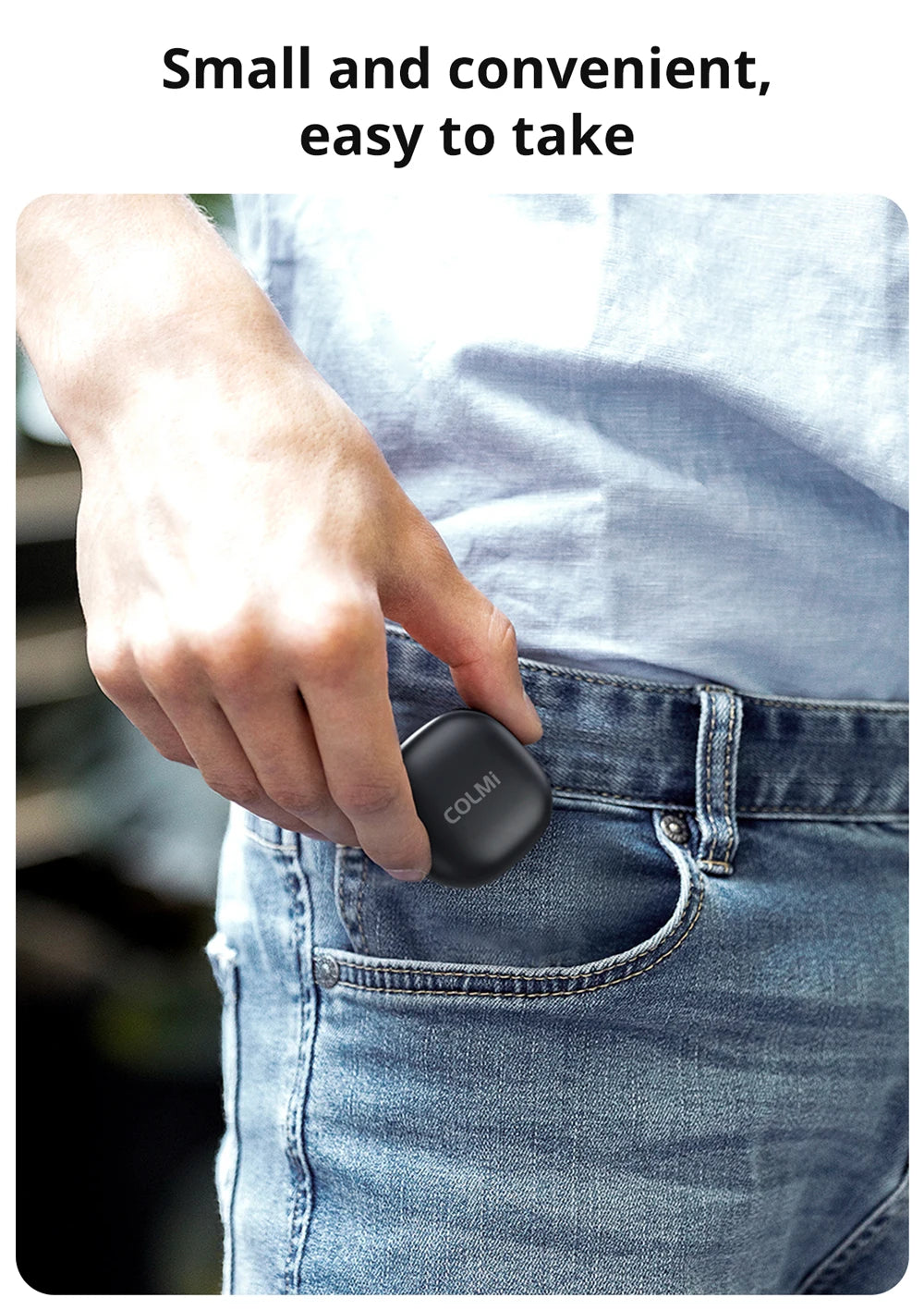 COLMI R10 Smart Ring – Health, Sleep Monitor & 5ATM Waterproof with Charging Case