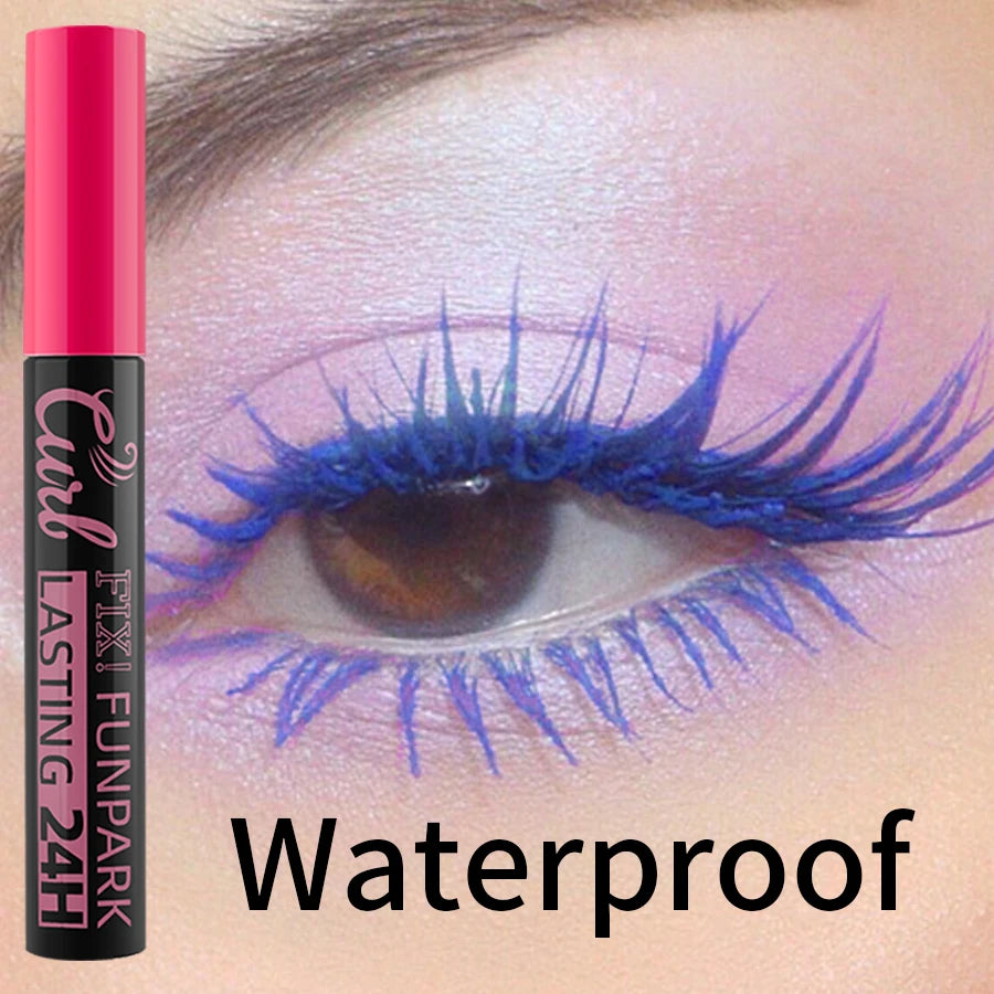 9-Color Waterproof Mascara – Bold Curl, Long-Lasting Korean Eye Makeup