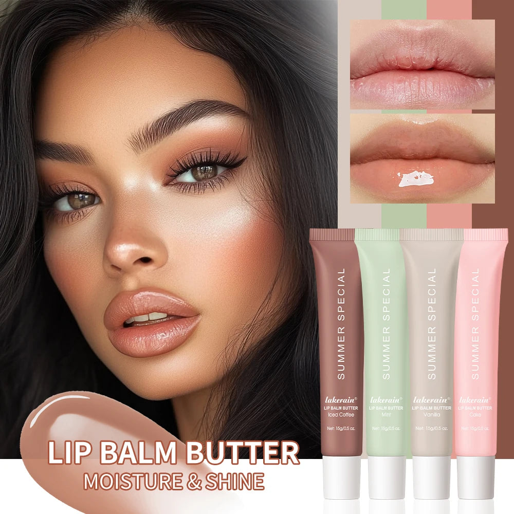 4pcs Lip Balm Set – Deep Moisturizing & Lip Smoothing Care