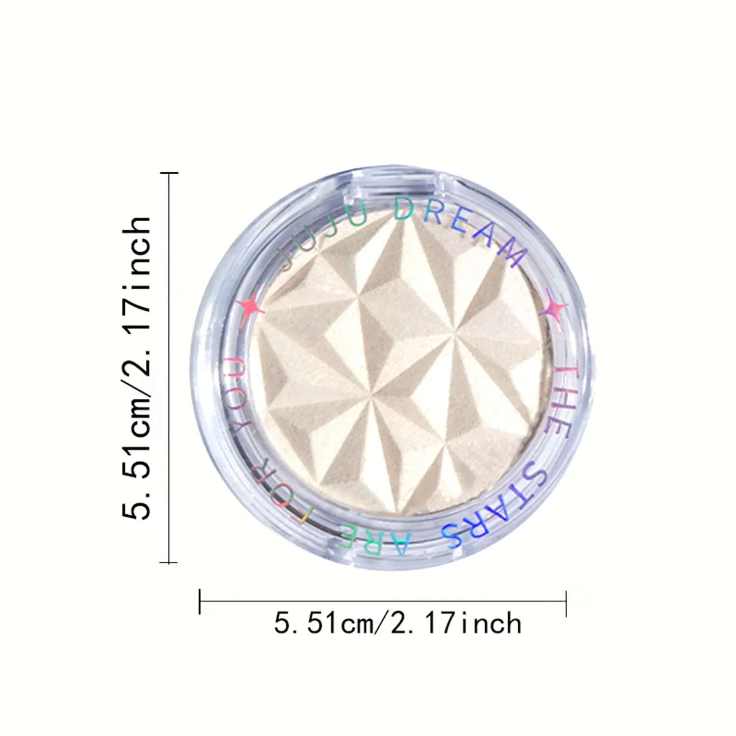 Shimmer Diamond Glow Highlighter – 2-Color Palette for Radiant Skin & Contour