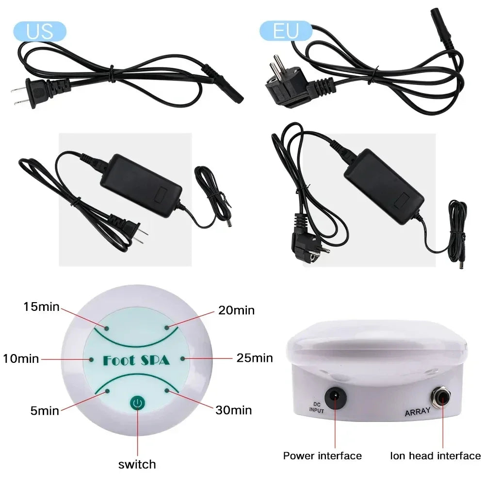 Ionic Detox Foot Spa Bath Machine – Relaxation & Wellness