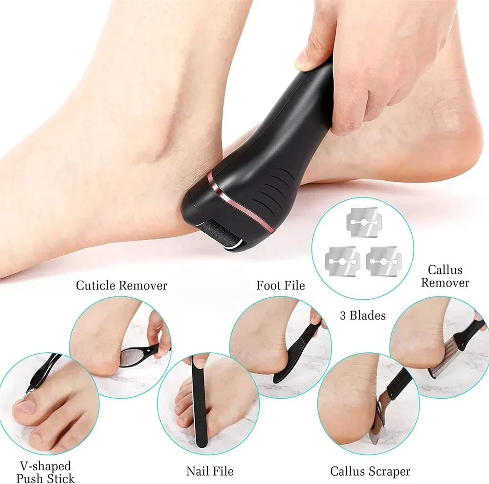 Electric Pedicure Grinder – Callus & Dead Skin Remover