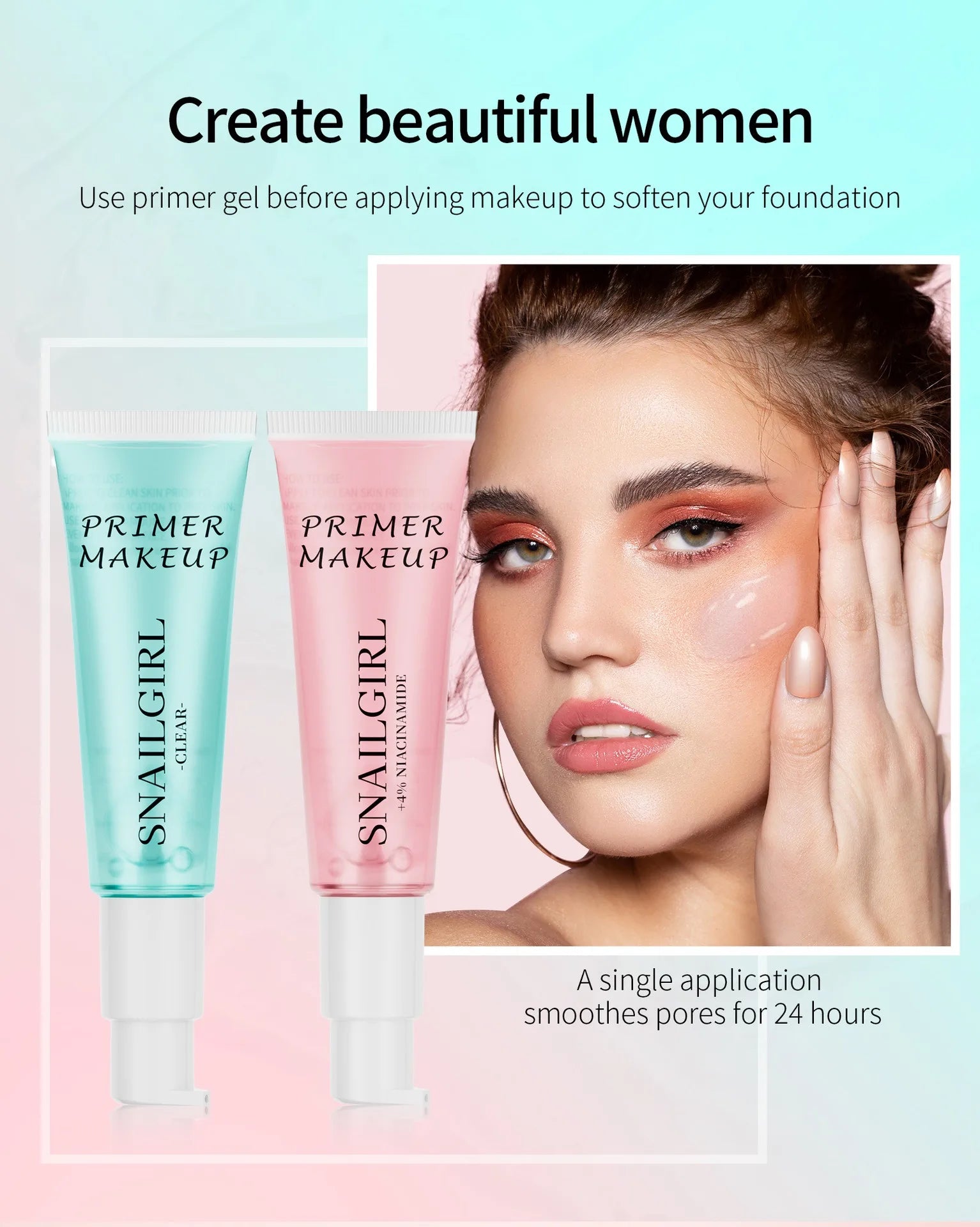 24ml Power Grip Primer – Hydrating Gel-Based Makeup Primer