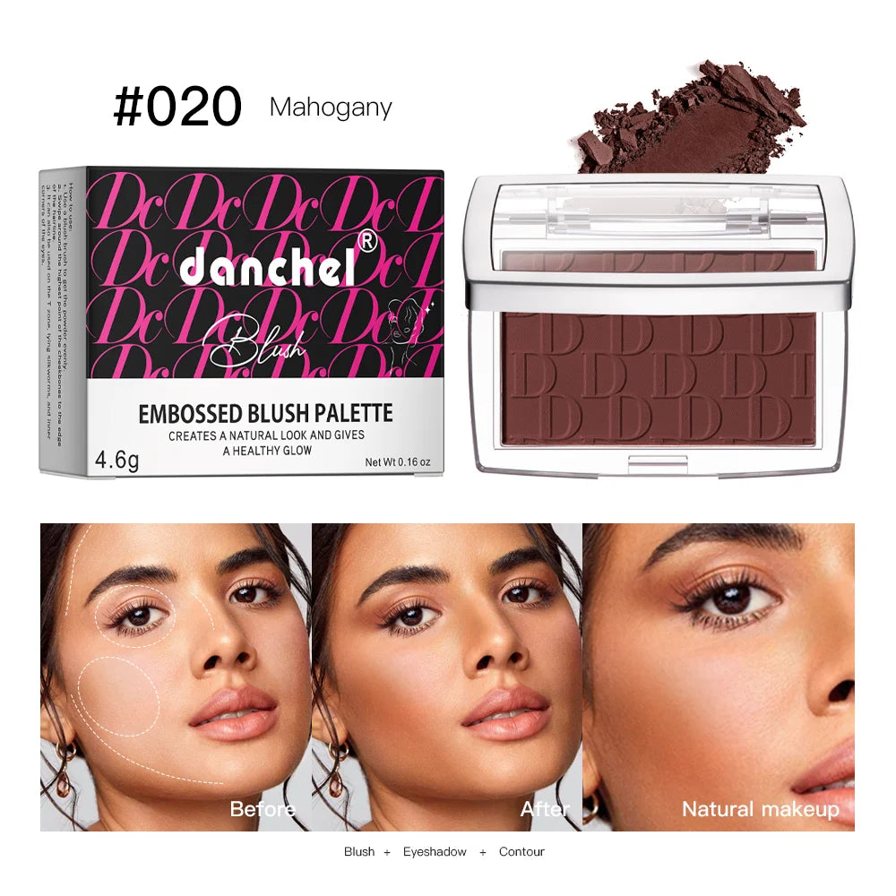 Matte Face Blush Powder – Natural Cheek Tint & Contour