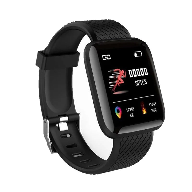 116 Plus Smart Watch – Fitness Tracker with Heart Rate Monitor & Waterproof Design