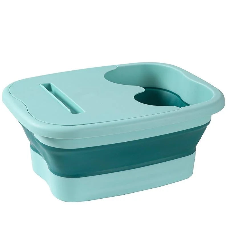 Foldable Foot Spa Bucket – Soaking Basin for Home Pedicure & Sauna
