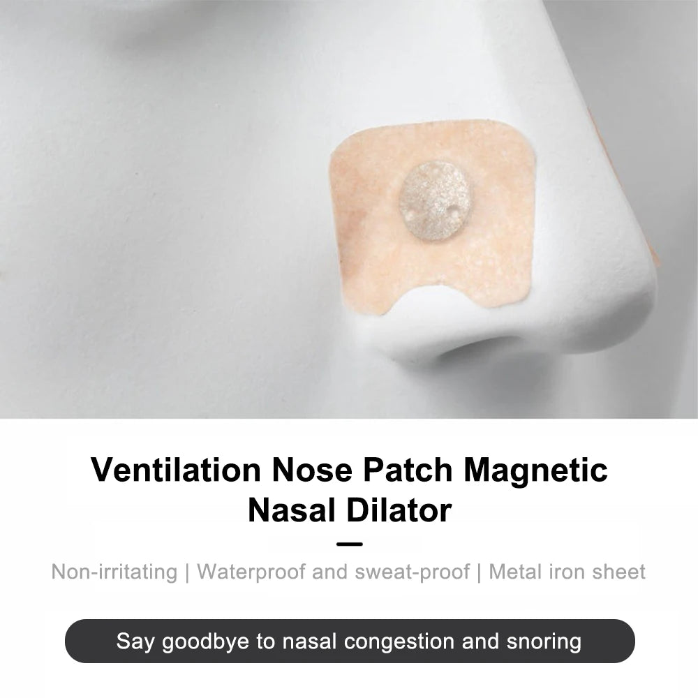 Sport Nasal Dilator Kit – Magnetic Nose Strips to Improve Breathing & Reduce Snoring