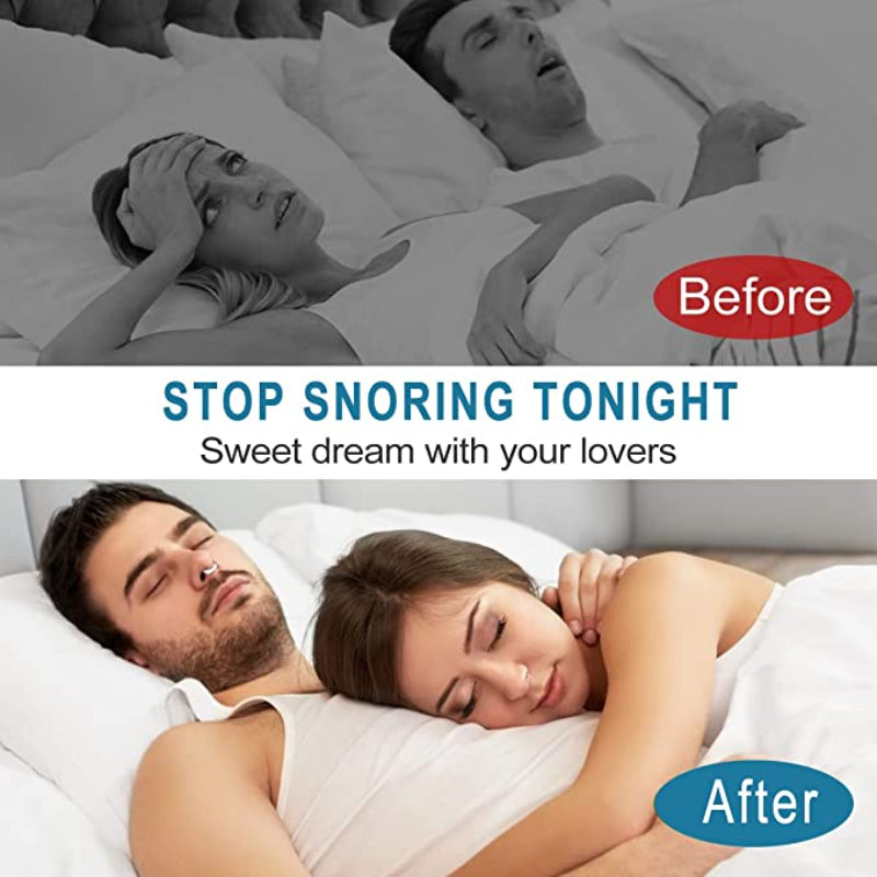 Magnetic Anti-Snoring Nose Clip – Silicone Sleep Aid for Easy Breathing