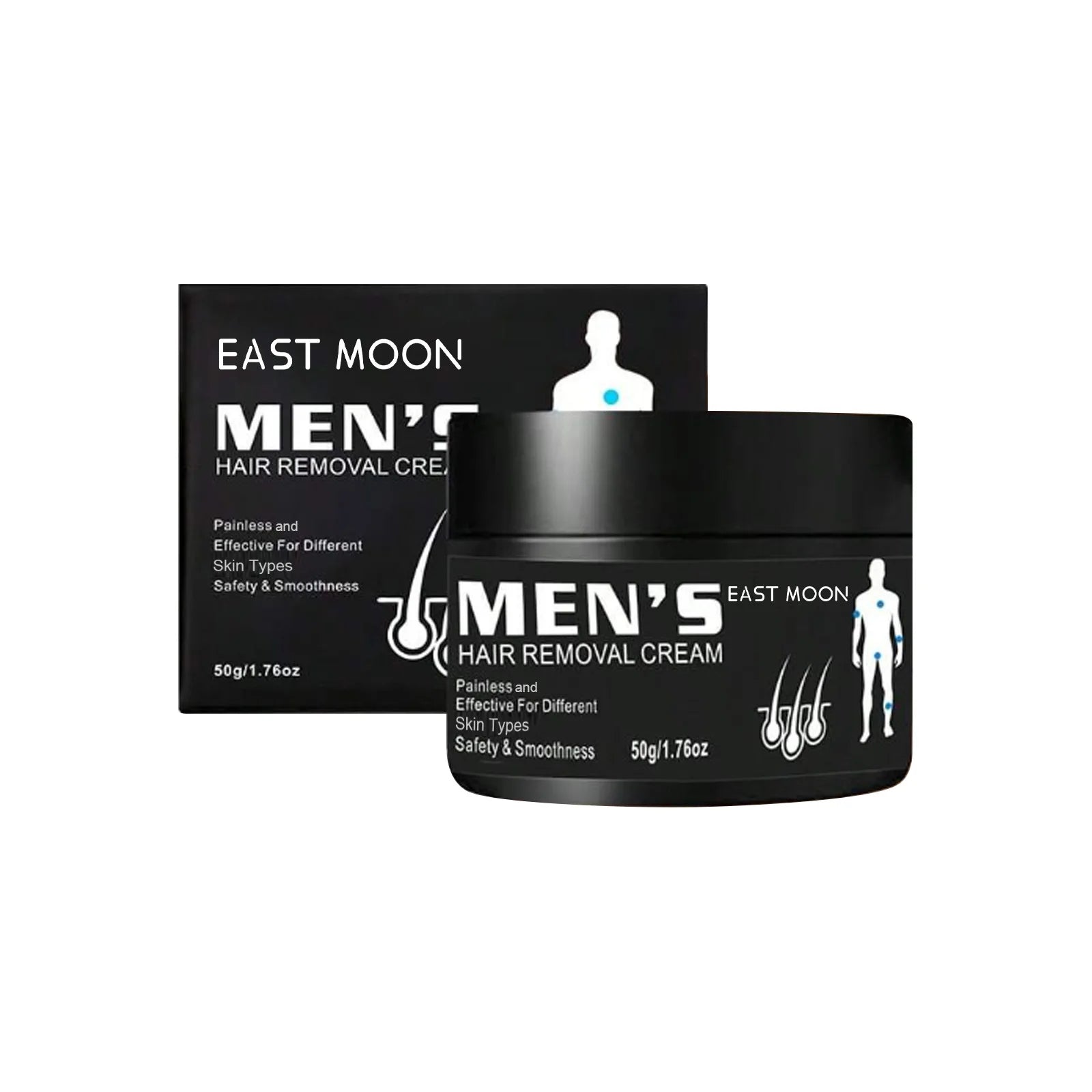 Men’s Aloe Hair Removal Cream – Painless & Nourishing