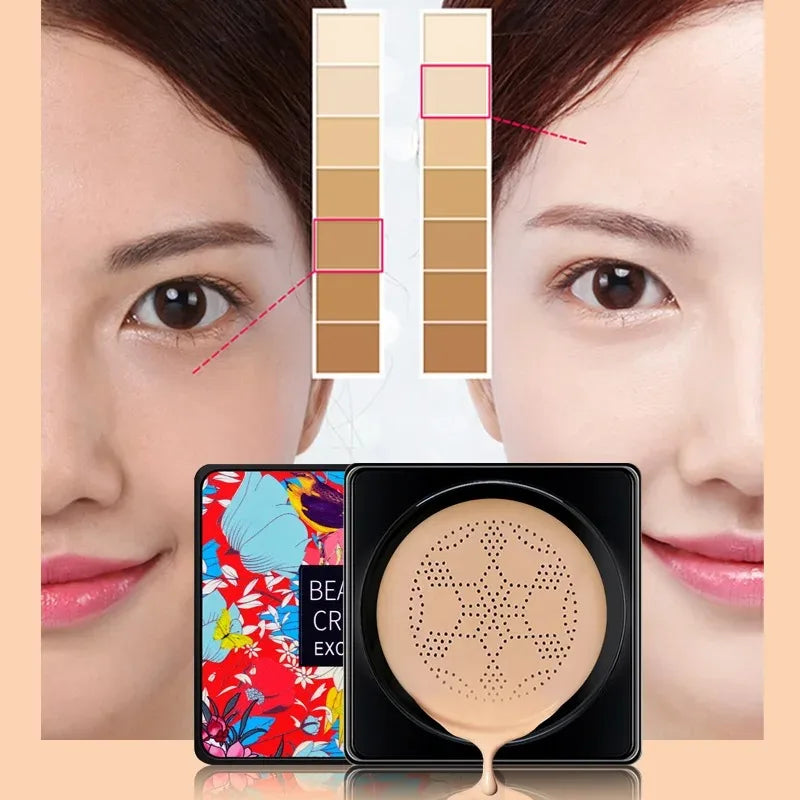 CC Cream Magic Foundation – Mushroom Head Air Cushion