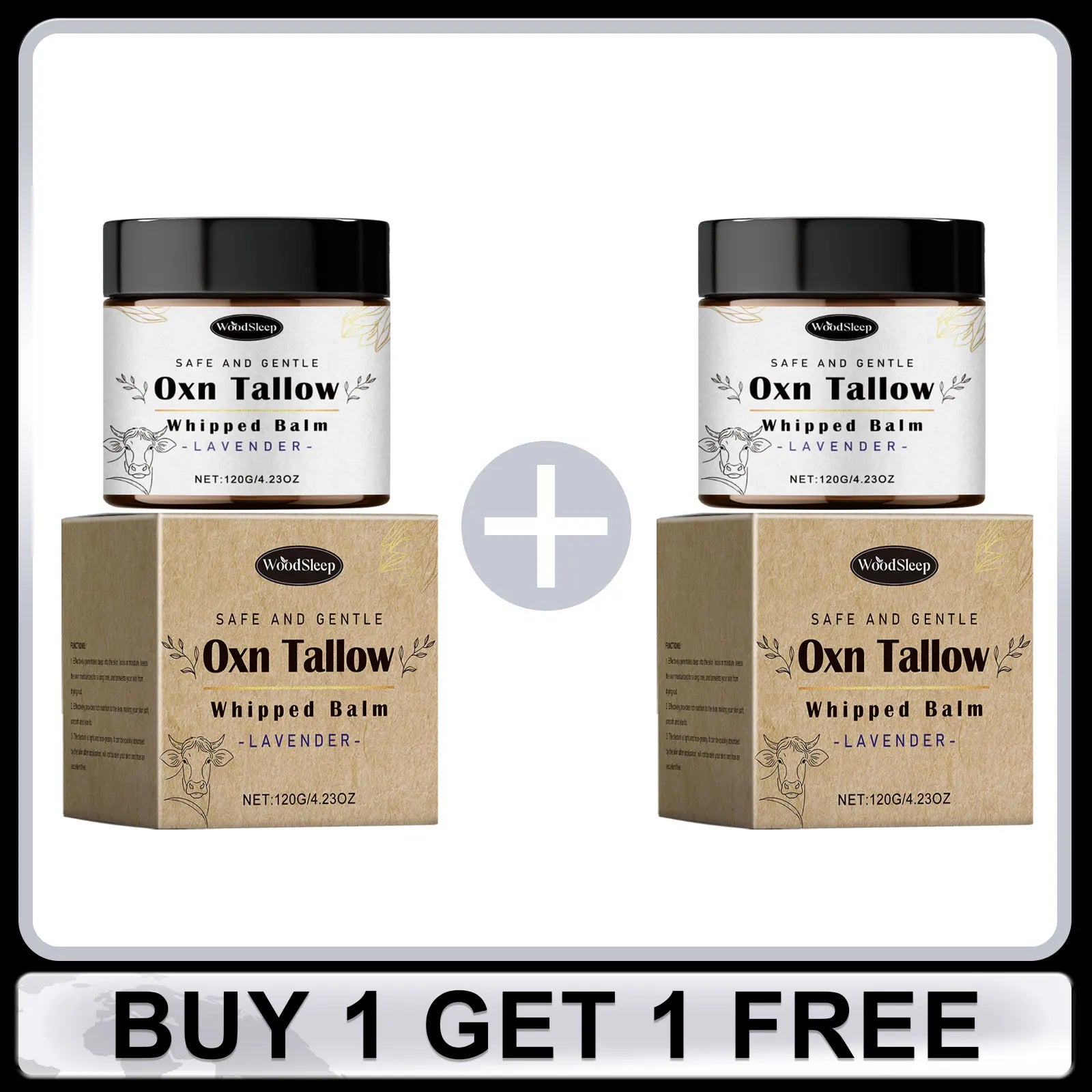 Beef Tallow Balm – Nourishing Moisturizer for Dry & Damaged Skin