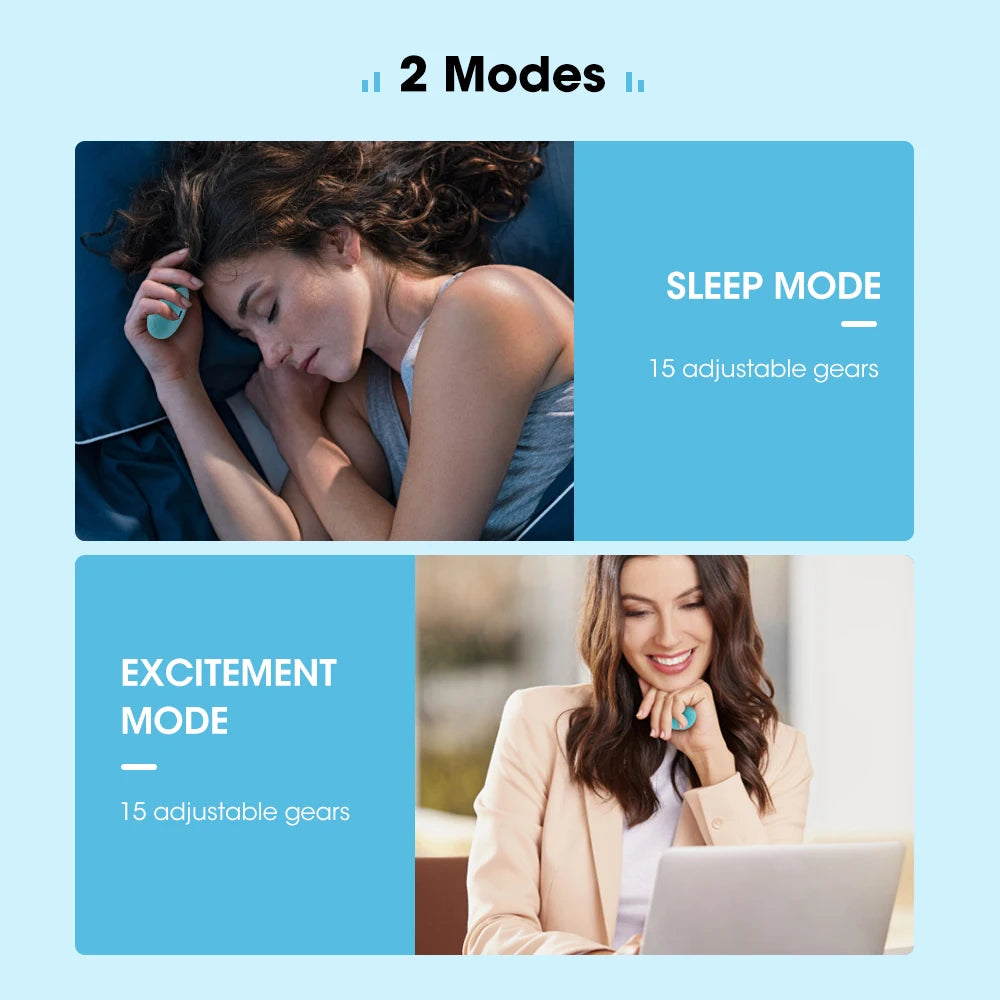 Smart Sleep Aid Device – Handheld Pulse Relaxation for Anxiety & Insomnia Relief