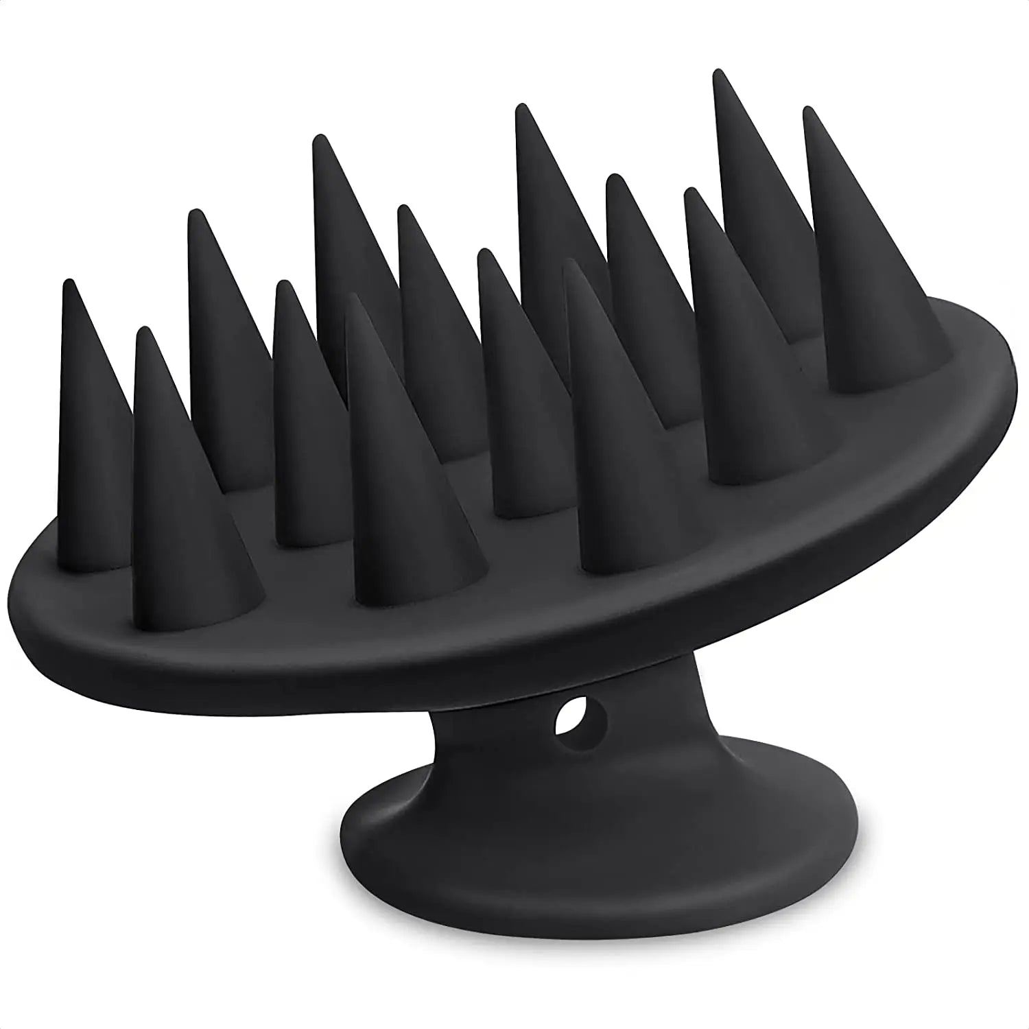 Silicone Scalp Massager Brush for Thick & Curly Hair
