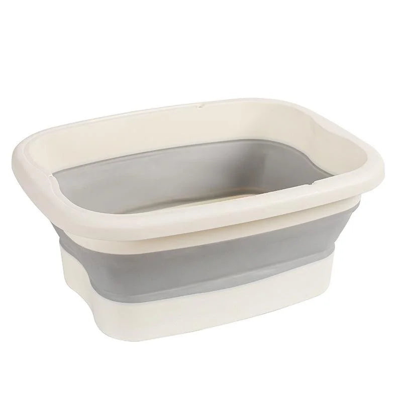 Foldable Foot Spa Bucket – Soaking Basin for Home Pedicure & Sauna